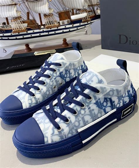 dior b23 blue low|Dior b23 low top oblique.